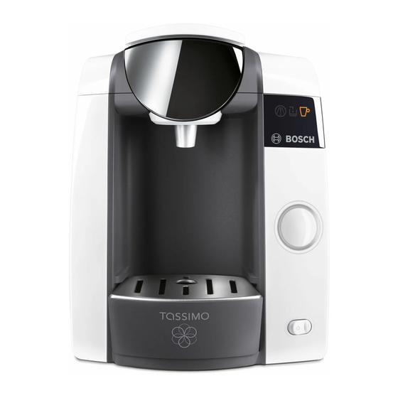 Bosch TASSIMO TAS 43 Serie Instrucciones De Uso
