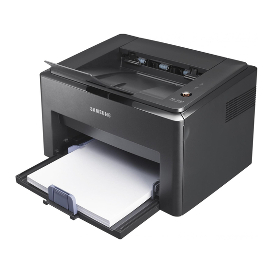 Samsung ML-1640 Serie Manual Del Usuario