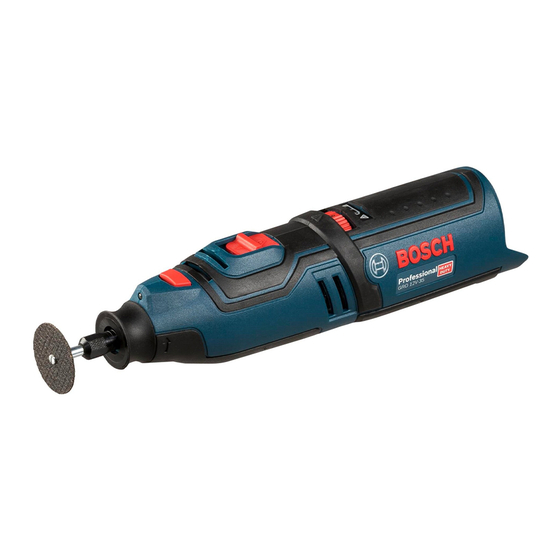 Bosch GRO 12V-35 Professional Manual Original