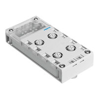 Festo CPX-4AE-T Manual De Instrucciones