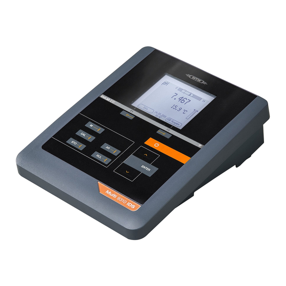 Xylem WTW inoLab Multi 9310 IDS Manual Del Usuario