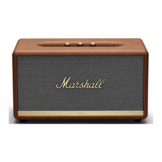 Marshall STANMORE II Manuales