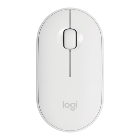 Logitech PEBBLE i345 Manual De Instrucciones