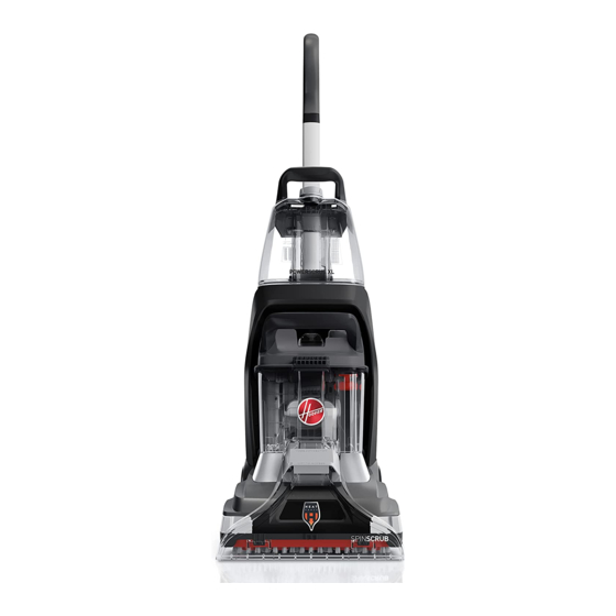 Hoover POWER SCRUB XL Manual Del Usuario