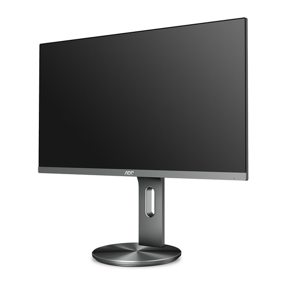 AOC Q2790PQU Manual Del Usuario