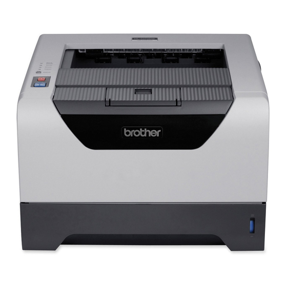 Brother HL-5250DN Manual Del Usuario De Red