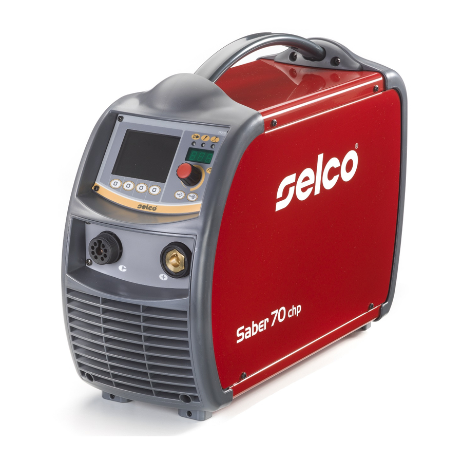 Selco Saber 70 CHP Instrucciones De Uso