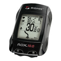 Sigma ROX 10.0 Manual De Instrucciones