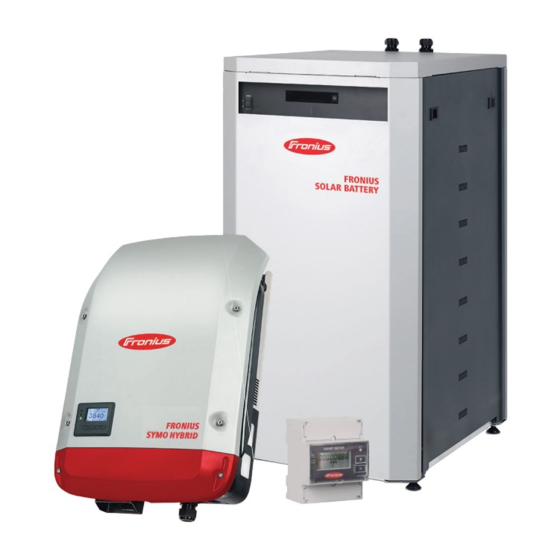 Fronius Energy Package Manual De Instrucciones