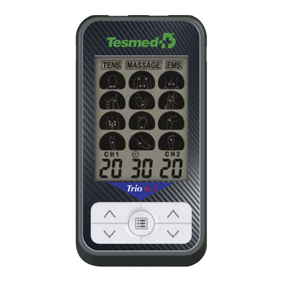 Tesmed Trio 6.5 Manual De Instrucciones