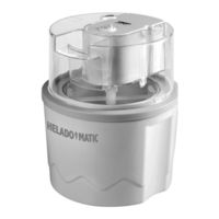 Xsquo HeladoMatic Manual De Instrucciones