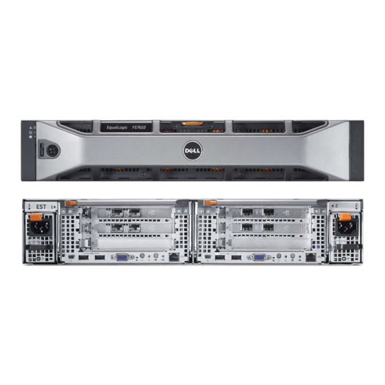 Dell EqualLogic FS7610 Serie Guía De Configuración E Instalación