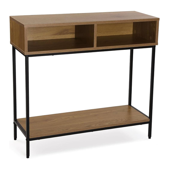 West Elm INDUSTRIAL STORAGE SKINNY CONSOLE Instrucciones De Ensamblaje