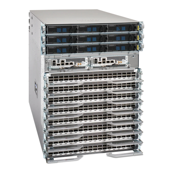 Cisco Nexus 9808 Guía Breve