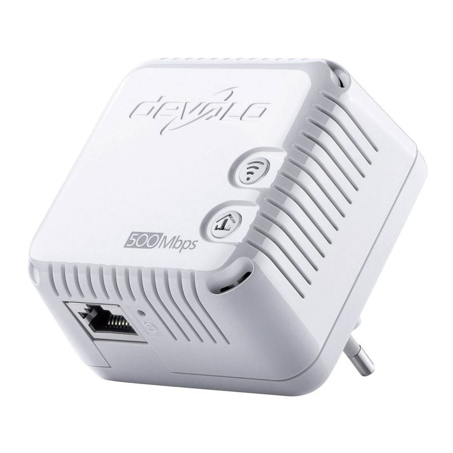 Devolo dLAN 500 WiFi Instalación