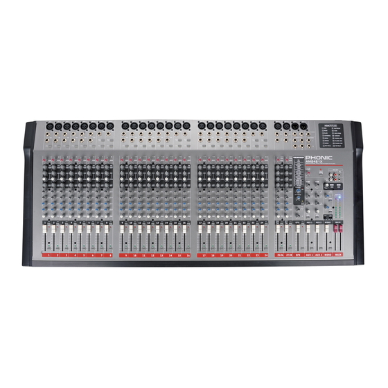 Phonic AM 821X Manual Del Usuario