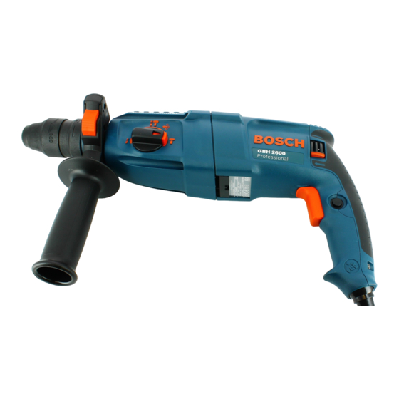 Bosch GBH 2600 Professional Manual Original