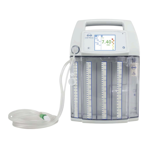 Atmos S 201 Thorax Manual De Instrucciones