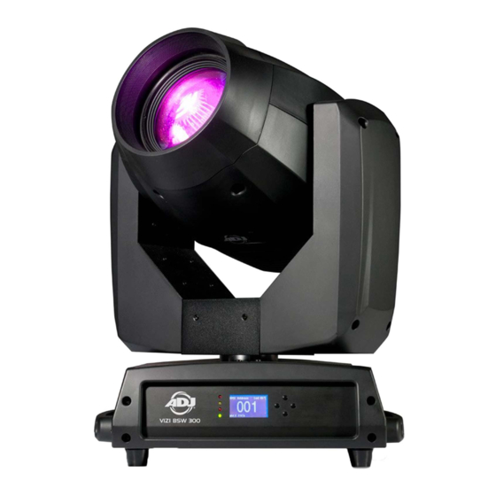 ADJ VIZI BSW 300 Instrucciones De Uso