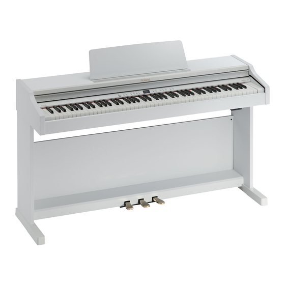 Roland RP301R Manual Del Usuario