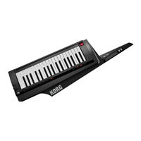 Korg Keytar RK-100S Manual De Usuario