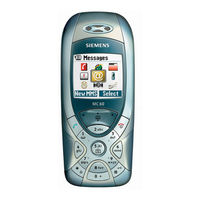 Siemens MC60 Manual Del Usuario