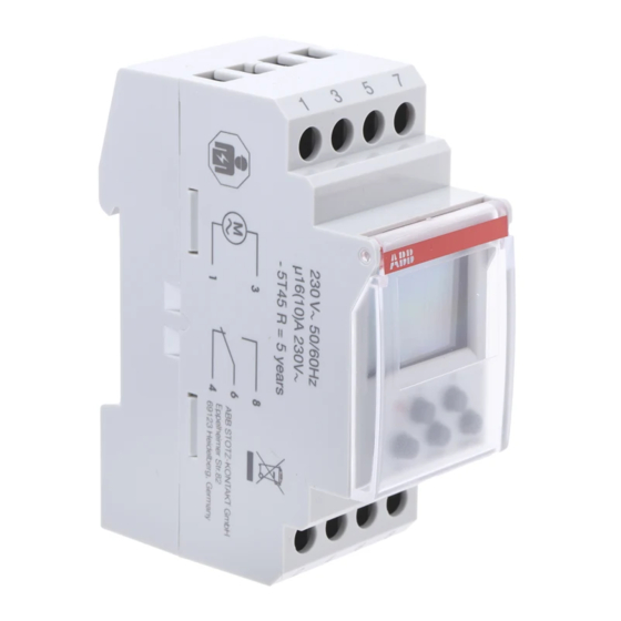 ABB System pro M DT1 Manual Del Usuario