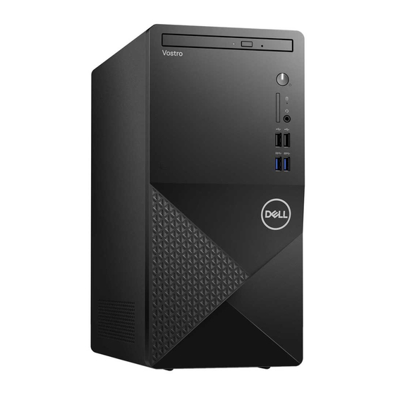 Dell Vostro 3910 Configuración Y Especificaciones