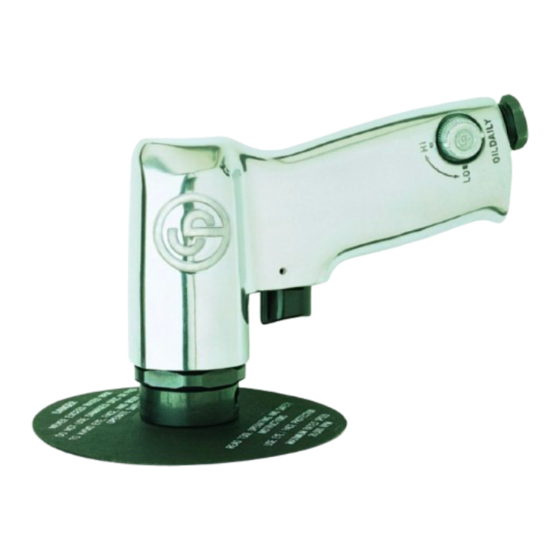 Chicago Pneumatic CP778 Manual De Instrucciones