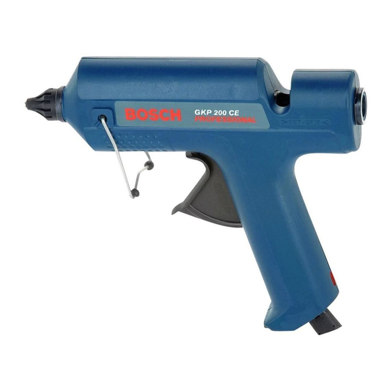 Bosch GKP 200 CE PROFESSIONAL Manuales