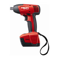 Hilti SIW121-A Manual De Instrucciones