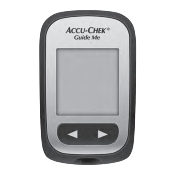 Roche ACCU-CHECK Guide Me Instrucciones De Uso