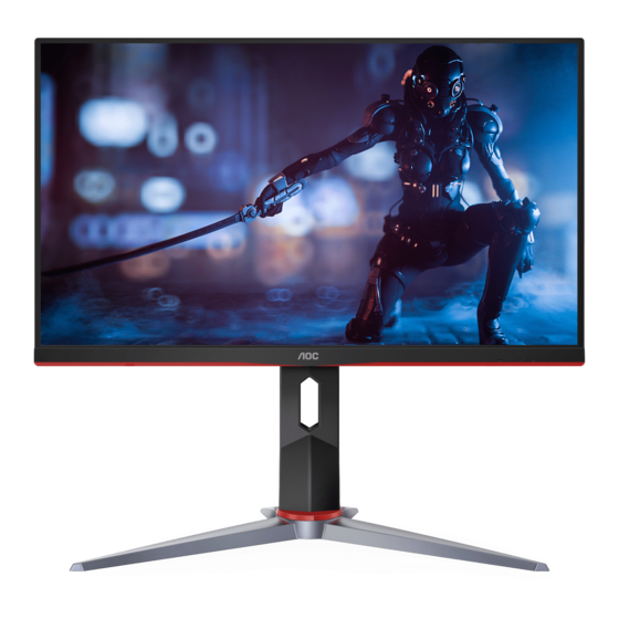 AOC 24G2Z Manual Del Usuario