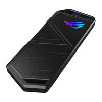 Asus ROG STRIX ARION S500 Manual Del Usuario