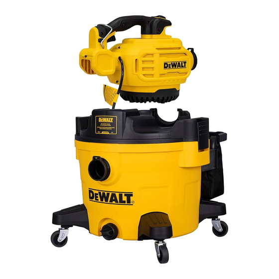 DeWalt DXV209P Manual De Instrucciones