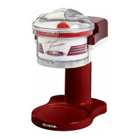 ARIETE SWEET GRANITA PARTY TIME Manual De Instrucciones