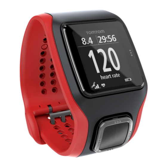 TomTom MULTI-SPORT CARDIO 8RA0 Manuales