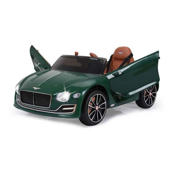 Jamara Bentley EXP12 Manual De Instrucciones