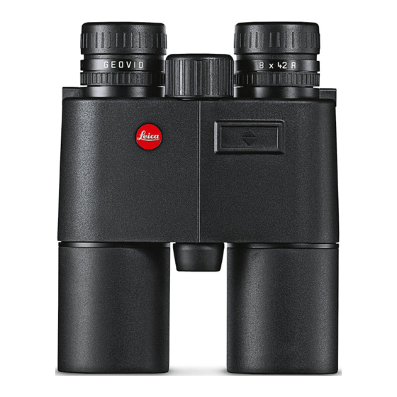 Leica GEOVID 8x42 R Manual De Instrucciones