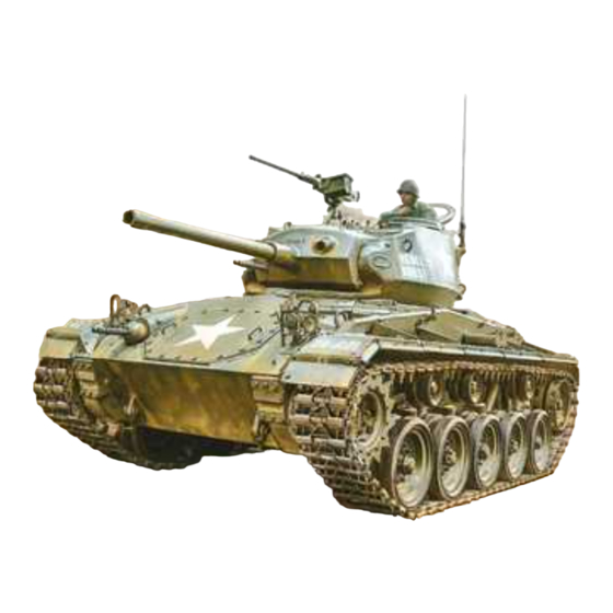 Italeri Chaffee M24 Manual De Instrucciones