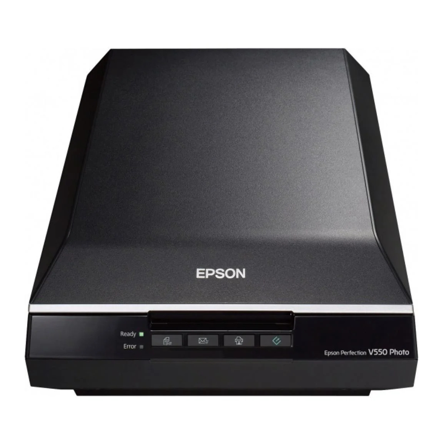 Epson Perfection V550 Photo Manual Del Usuario