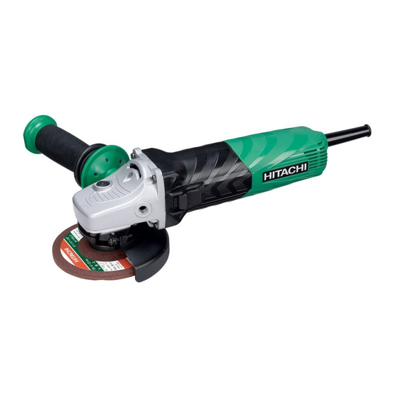 Hitachi G 12VA Instrucciones De Manejo