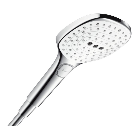 Hansgrohe Raindance Select E 120 Instrucciones De Montaje