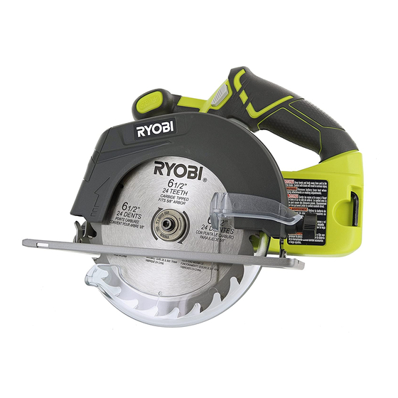Ryobi P507 Manual Del Operador