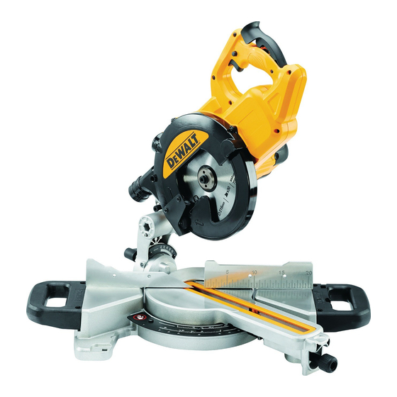DeWalt DWS773 Manual Del Usuario