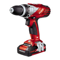 EINHELL TE-CD 18 Li - Solo Manual De Instrucciones