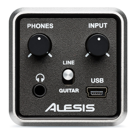 Alesis CORE 1 Guía De Usuario