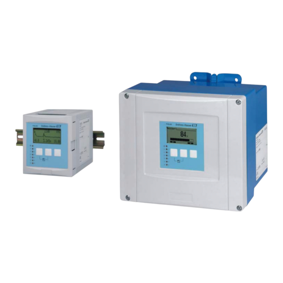 Endress+Hauser Prosonic S FMU90 Información Técnica