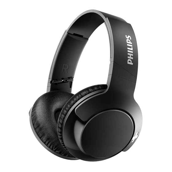 Philips BASS+ SHB3175 Manuales