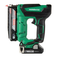 Metabo HPT NP18DSAL Instrucciones Y Manual De Seguridad